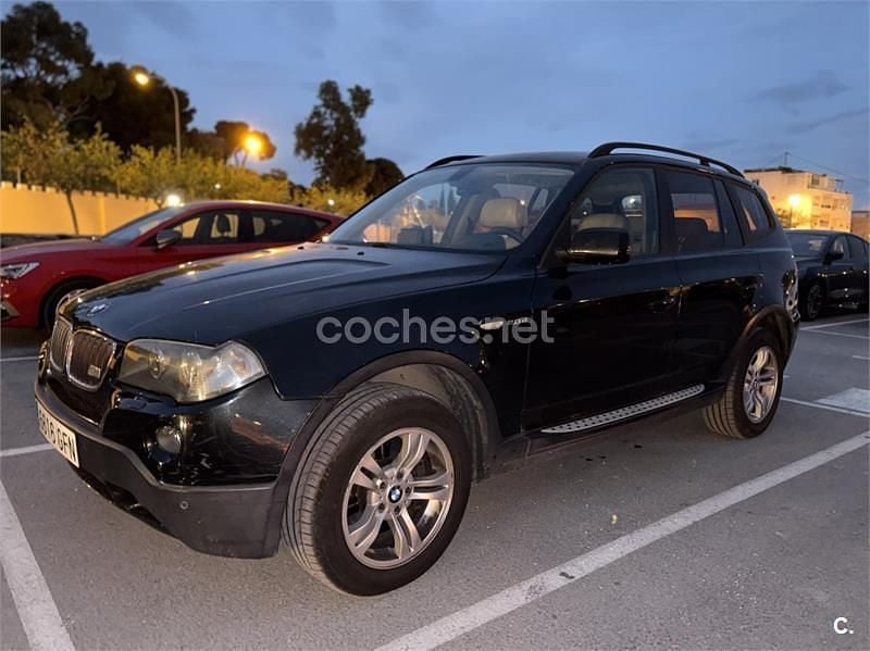 Usado BMW X3 150 CV (110 kW) 2008 Negro SUV
