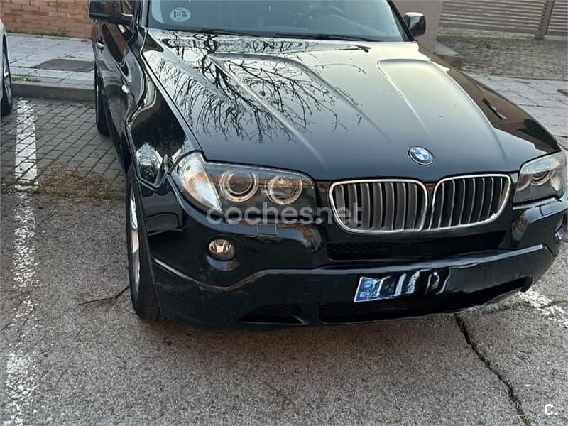 Usado BMW X3 177 CV (130 kW) 2009 Negro SUV