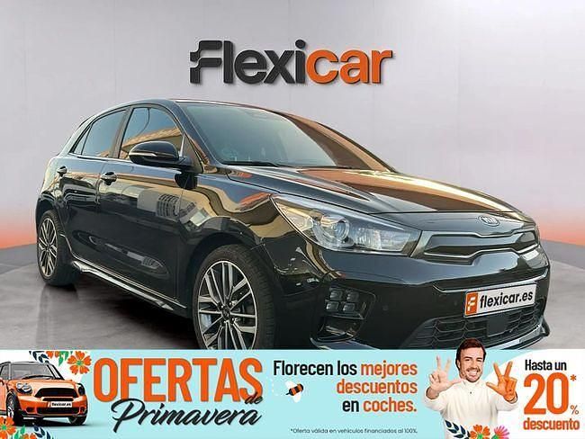 Usado Kia Rio GT-Line 100 CV (73 kW) 2021 Negro