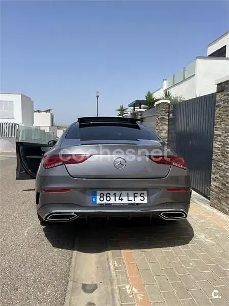 Usado Mercedes CLA220 190 CV (139 kW) 2020 Gris / plata Coupe