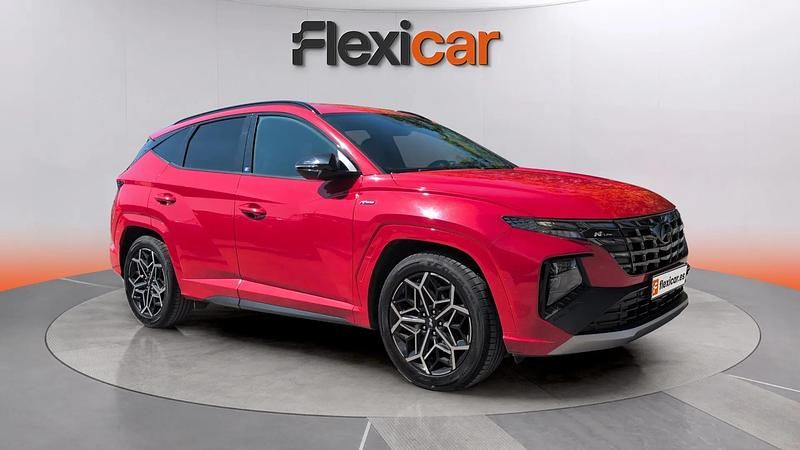 Usado Hyundai Tucson N Line 150 CV (110 kW) 2023 Rojo SUV