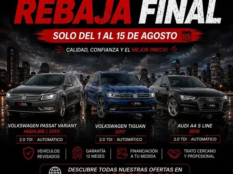 Usado VW Passat Highline 140 CV (102 kW) 2013 Gris / plata Familiar