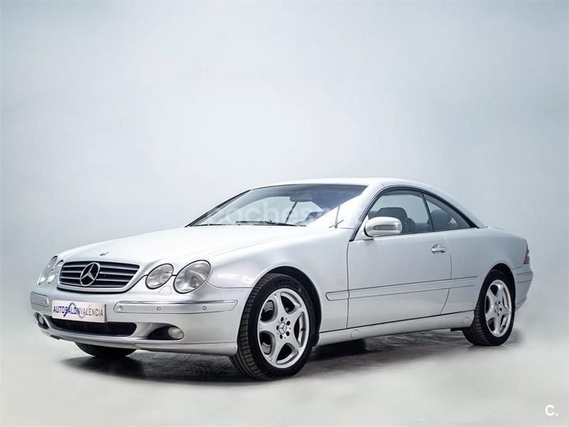 Usado Mercedes CL500 306 CV (225 kW) 2002 Gris / plata Coupe