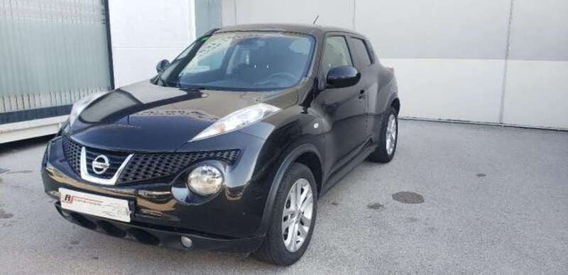 Negro Usado 2012 Nissan Juke Acenta SUV | 9500 € (Precio justo) - Imagen 1/4