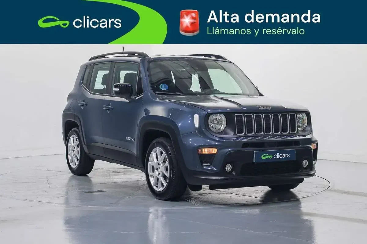 Usado Jeep Renegade Limited 129 CV (94 kW) 2024 Azul SUV