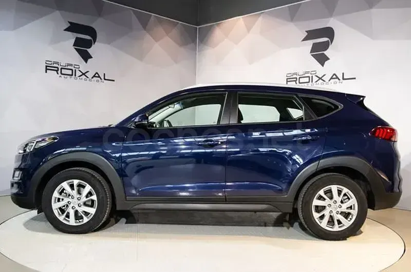 Usado Hyundai Tucson 177 CV (130 kW) 2019 Azul SUV
