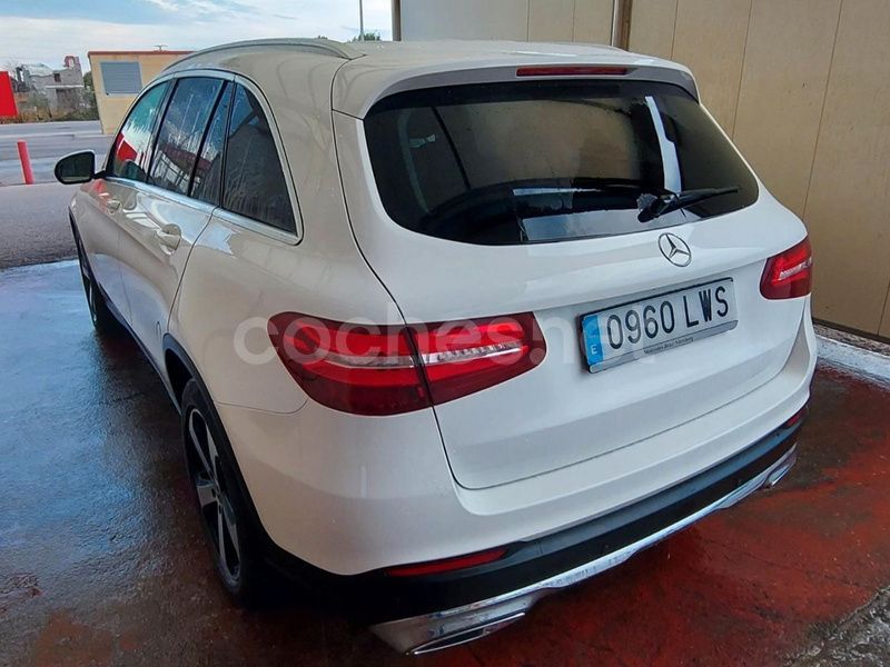 Usado Mercedes GLC220 170 CV (125 kW) 2017 Blanco SUV