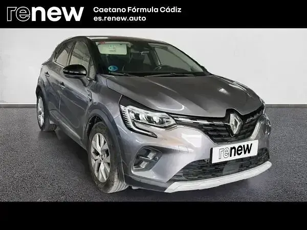 Usado Renault Captur Zen 140 CV (102 kW) 2021 Gris SUV