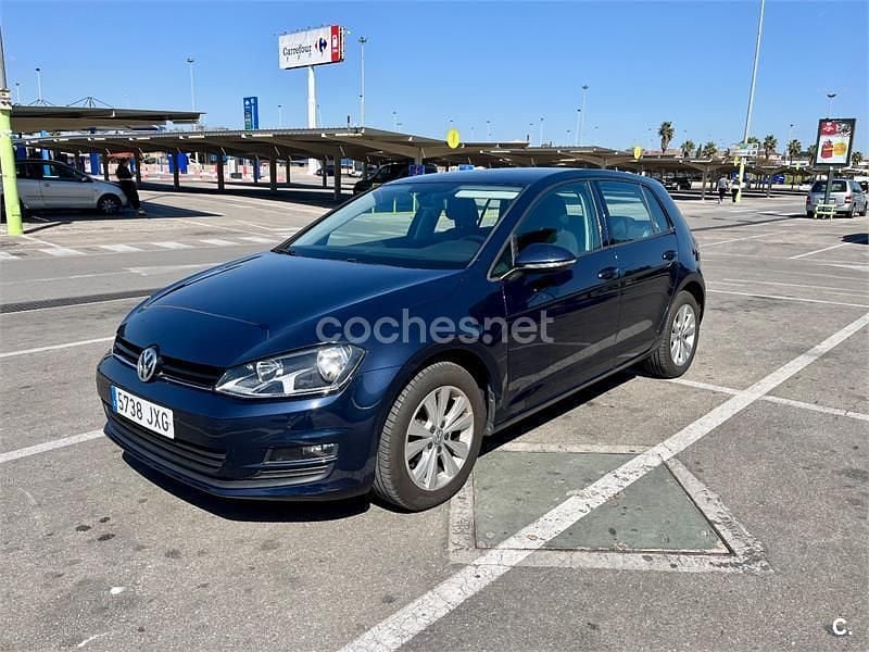 Usado VW Golf Sportsvan 110 CV (80 kW) 2017 Azul Monovolumen