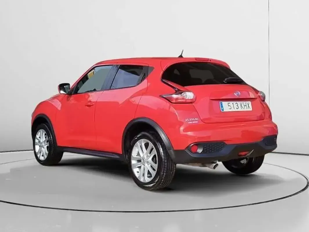 Usado Nissan Juke N-Connecta 110 CV (80 kW) 2018 Rojo SUV