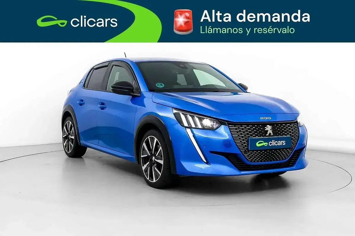 Usado Peugeot 208 GT 131 CV (96 kW) 2023 Azul Utilitario