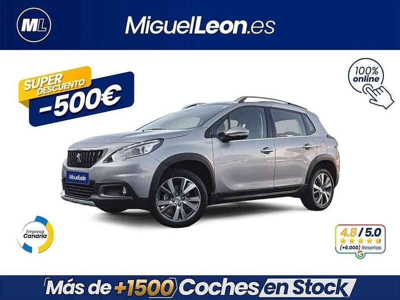 Gris Usado 2016 Peugeot 2008 Style SUV | 9485 € (Caro) - Imagen 1/3