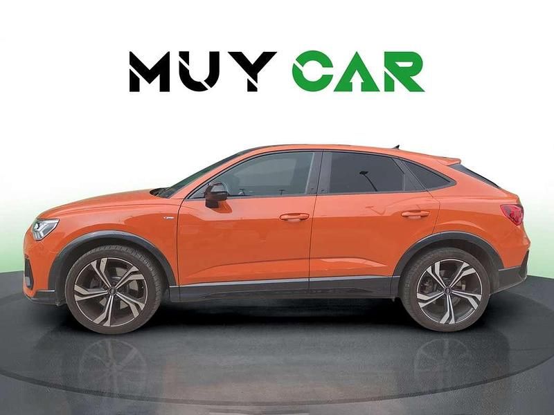 Usado Audi Q3 Sportback Ambiente 190 CV (139 kW) 2020 Naranja SUV