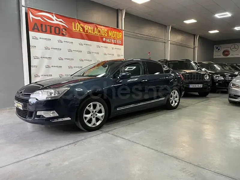 Usado Citroën C5 112 CV (82 kW) 2010 Azul Berlina