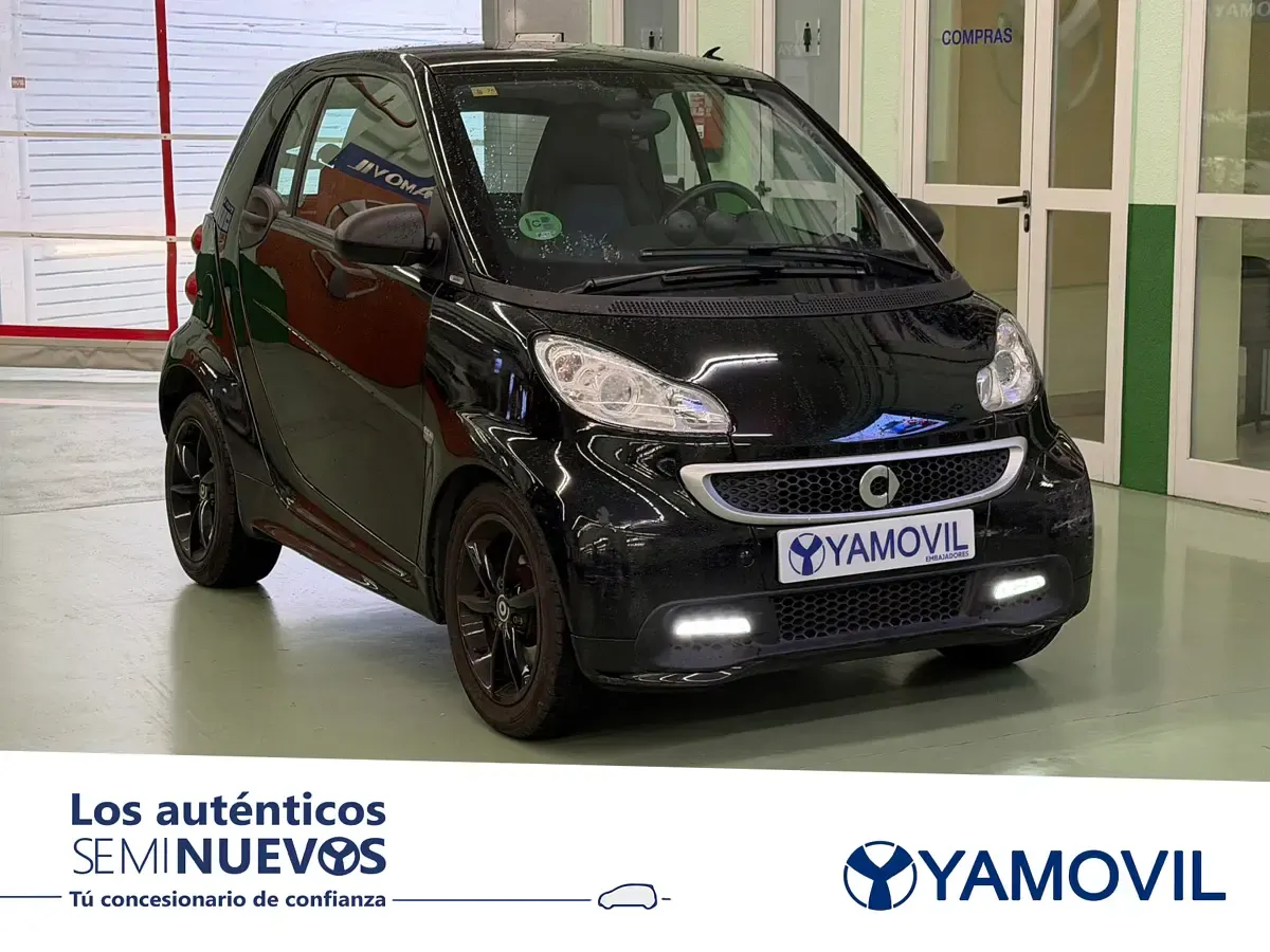 Usado Smart ForTwo Coupé Passion 71 CV (52 kW) 2013 Negro Coupe