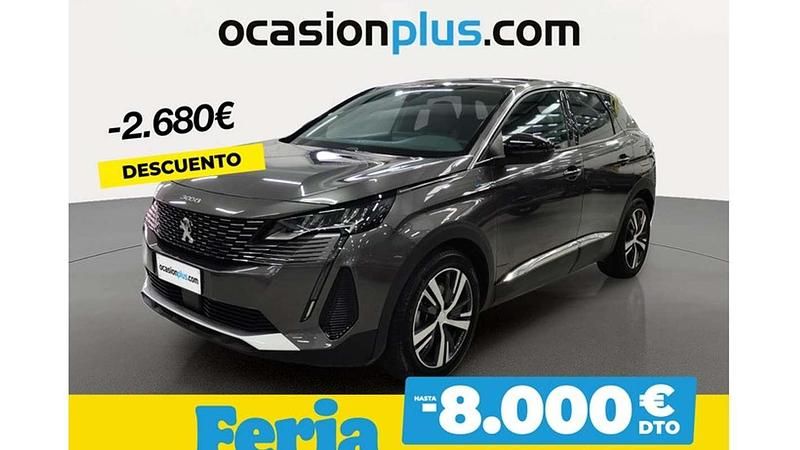 Plateado Usado 2023 Peugeot 3008 Allure Monovolumen | 20.810 € (Precio justo) - Imagen 1/4