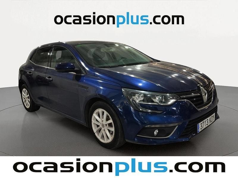 Usado Renault Mégane IV Intens 101 CV (74 kW) 2017 Azul Utilitario