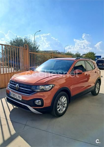 Usado VW T-Cross Advance 110 CV (80 kW) 2022 Naranja SUV