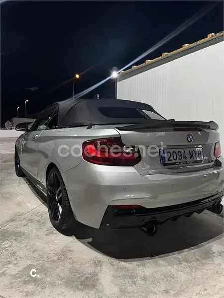 Usado BMW 220 184 CV (135 kW) 2018 Gris / plata Descapotable
