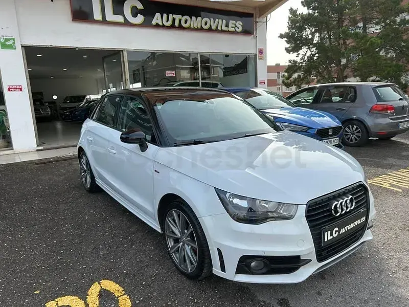 Usado Audi A1 Sportback Design 116 CV (85 kW) 2015 Blanco Utilitario