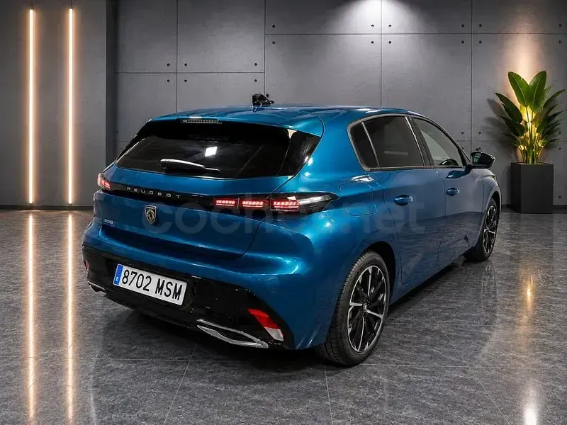 Usado Peugeot 308 Allure 130 CV (95 kW) 2024 Azul Berlina