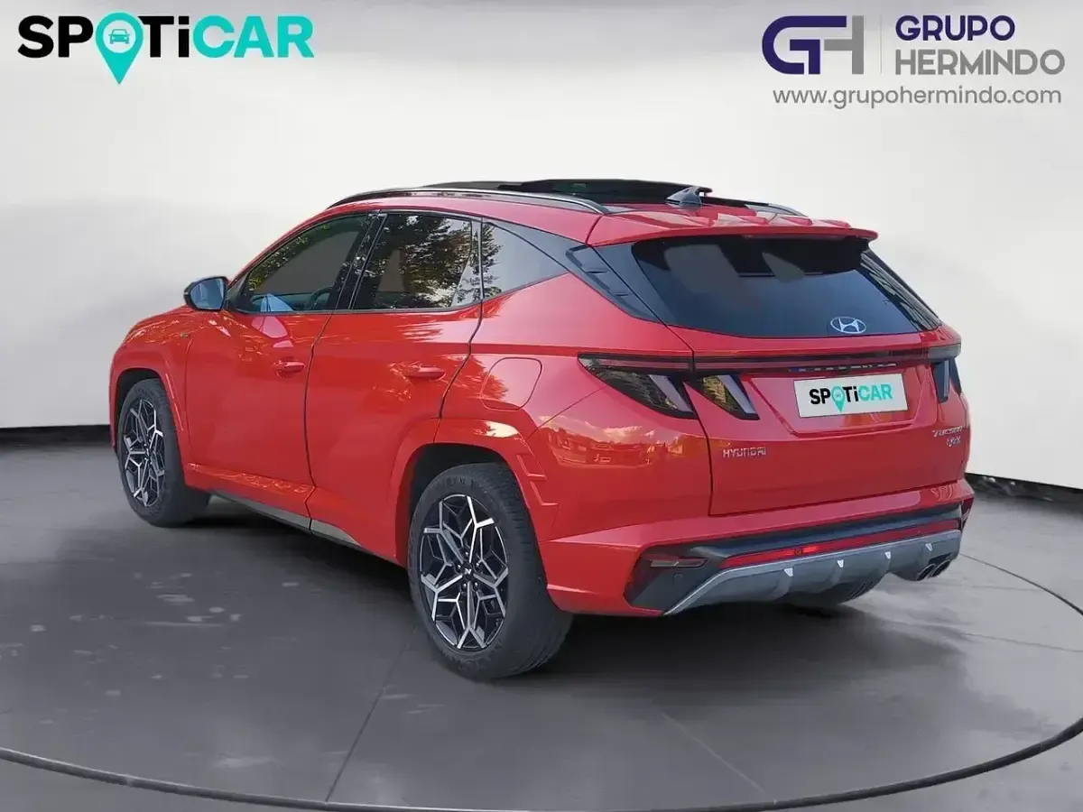 Usado Hyundai Tucson N Line 160 CV (117 kW) 2024 Rojo SUV