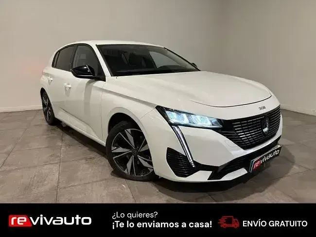 Usado Peugeot 308 Allure 130 CV (95 kW) 2022 Blanco Berlina
