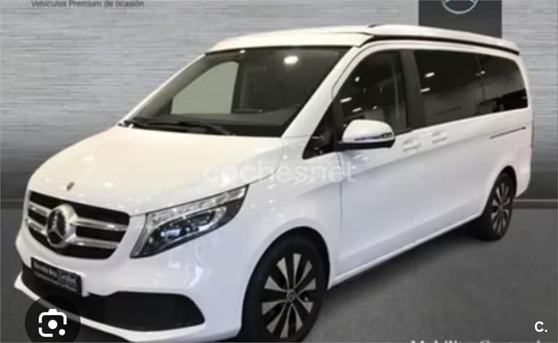 Blanco Usado 2021 Mercedes V250 Exclusive Monovolumen | 52.000 € (Precio justo) - Imagen 1/4