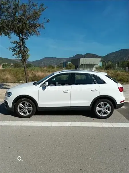 Usado Audi Q3 150 CV (110 kW) 2018 Blanco SUV