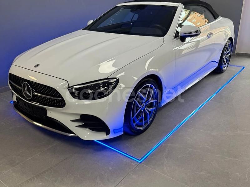 Blanco Usado 2023 Mercedes E220 Descapotable | 56.800 € (Precio justo) - Imagen 1/4