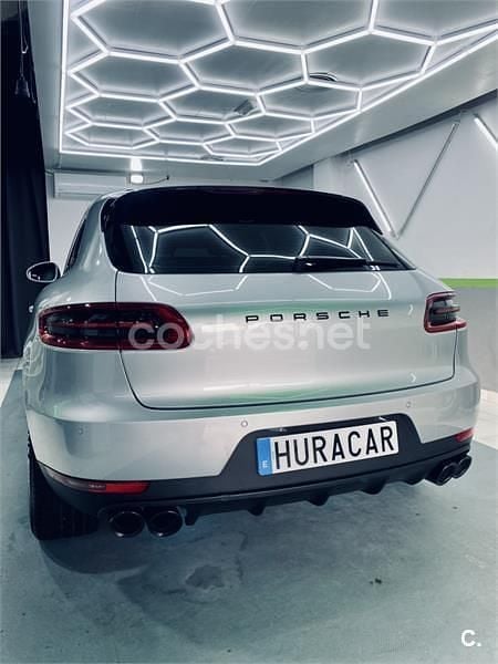 Usado Porsche Macan 245 CV (180 kW) 2018 Gris / plata SUV