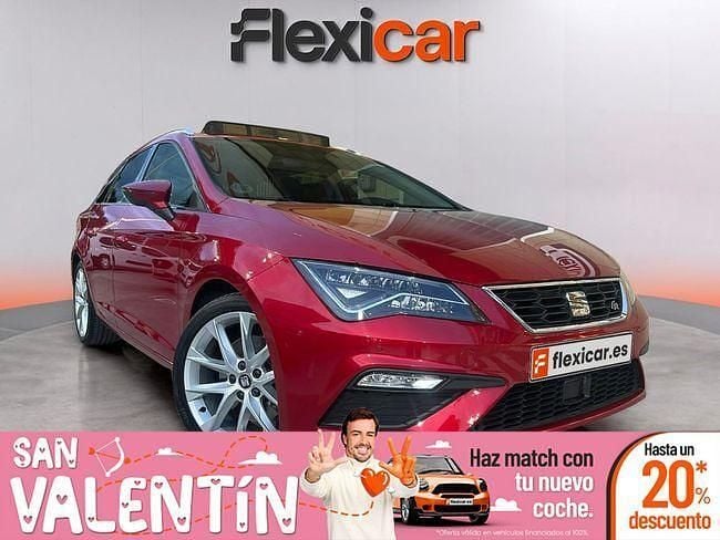Usado Seat Leon FR 190 CV (139 kW) 2019 Rojo