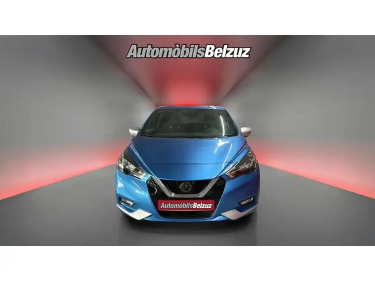 Usado Nissan Micra 92 CV (67 kW) 2021 Azul Utilitario