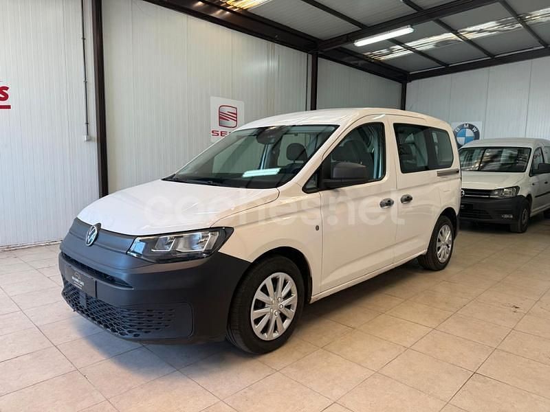 Blanco Usado 2021 VW Caddy Edition Monovolumen | 14.990 € (Precio justo) - Imagen 1/4