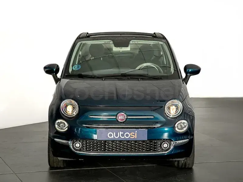 Usado Fiat 500C 70 CV (51 kW) 2023 Azul Descapotable