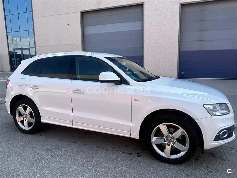 Usado Audi Q5 S-Line 190 CV (139 kW) 2016 Blanco SUV