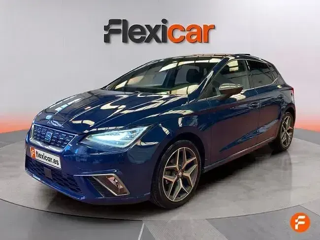 Usado Seat Ibiza FR 115 CV (84 kW) 2018 Azul Utilitario