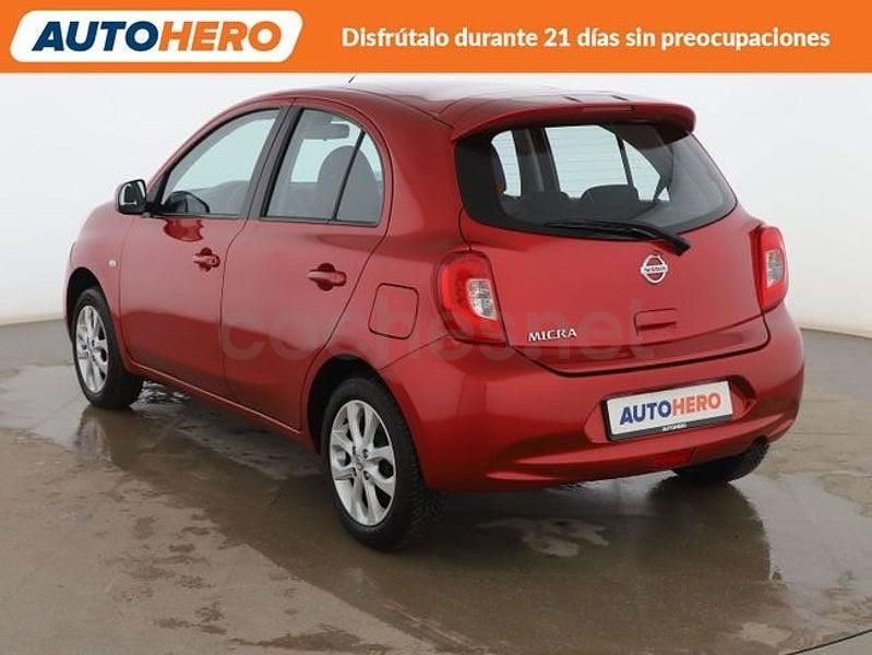 Usado Nissan Micra Acenta 80 CV (58 kW) 2017 Rojo Utilitario