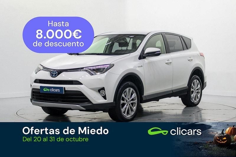 Blanco Usado 2019 Toyota RAV4 Hybrid Advance SUV | 25.490 € (Precio justo) - Imagen 1/4