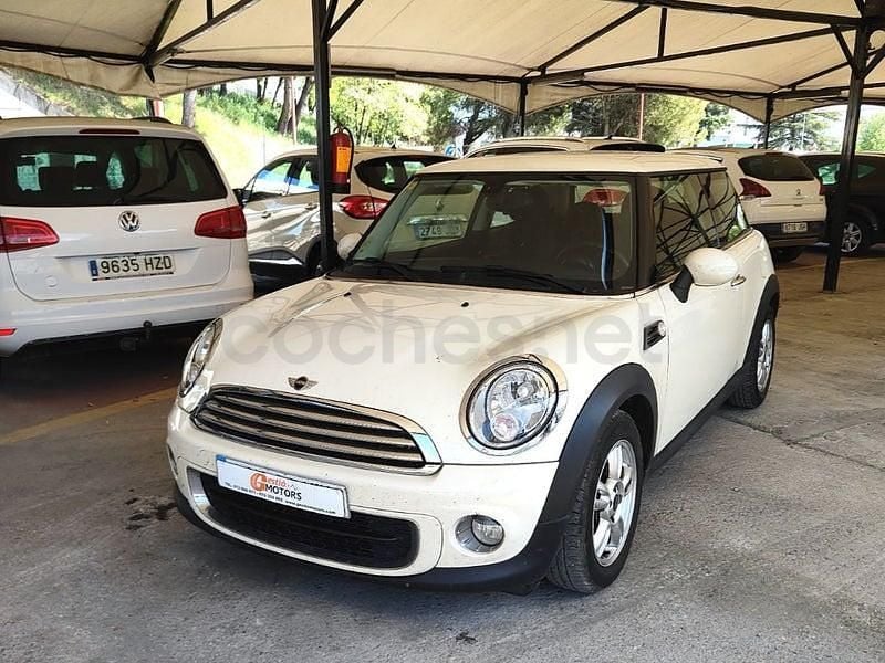 Usado Mini One D 90 CV (66 kW) 2014 Beige Utilitario