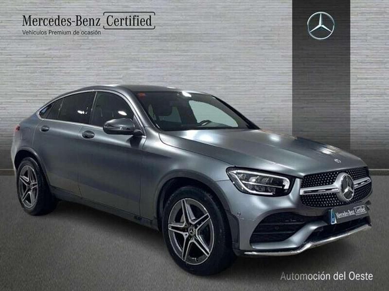 Usado Mercedes GLC220 AMG line 196 CV (144 kW) 2021 Blanco SUV