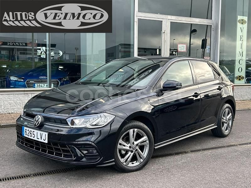 Negro Usado 2021 VW Polo R-line Berlina | 16.990 € (Precio justo) - Imagen 1/4
