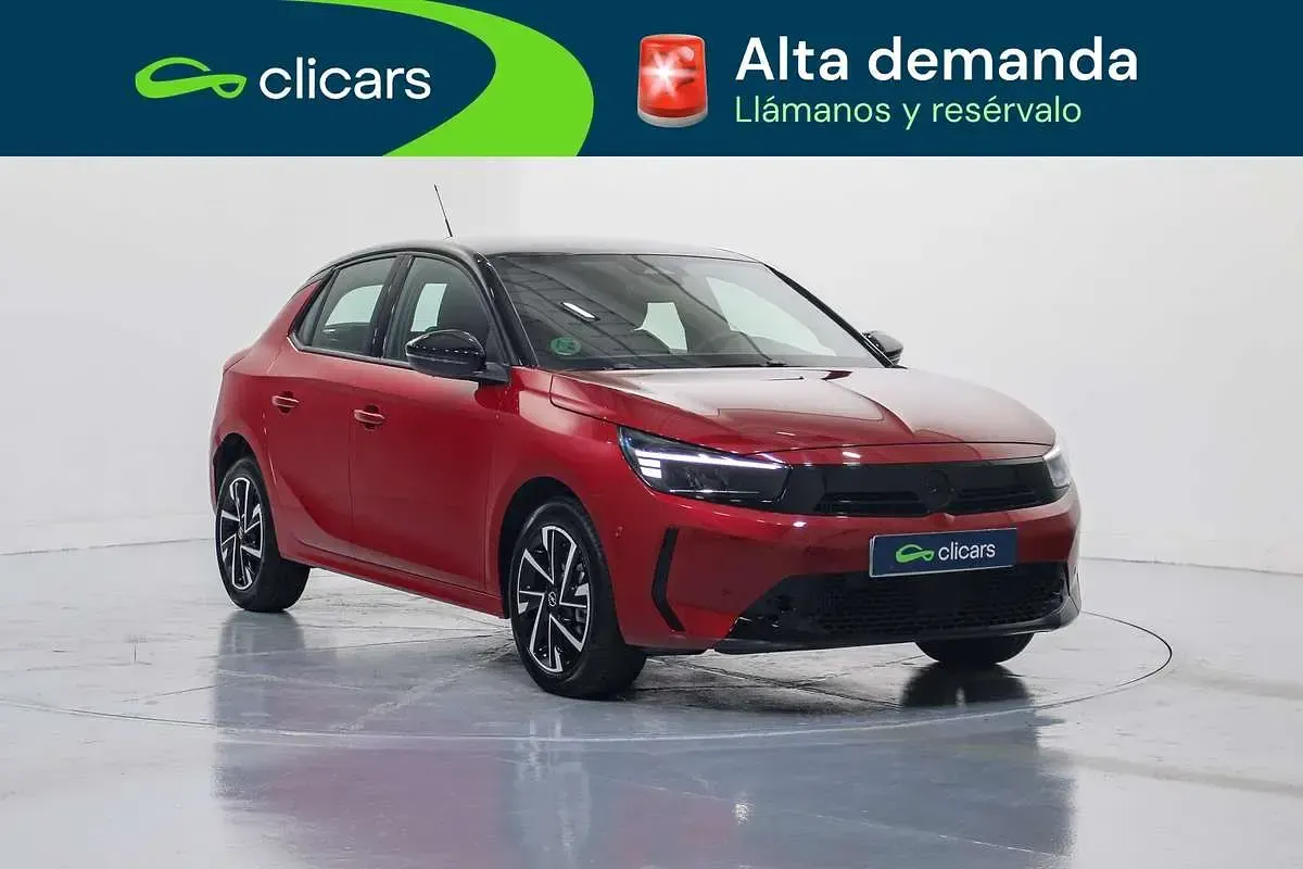 Begagnad Opel Corsa S 101 HK (74 kW) 2025 Röd Halvkombi