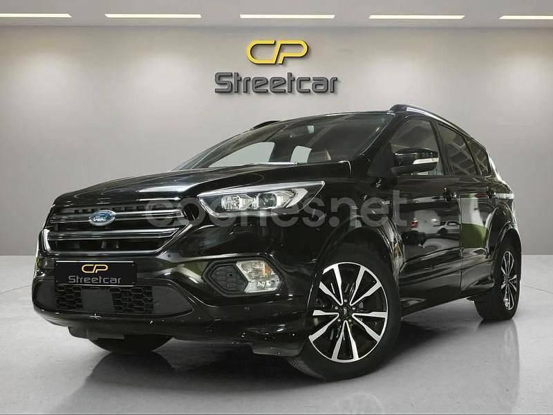 Negro Usado 2018 Ford Kuga ST-Line SUV | 10.790 € (Buen precio) - Imagen 1/4