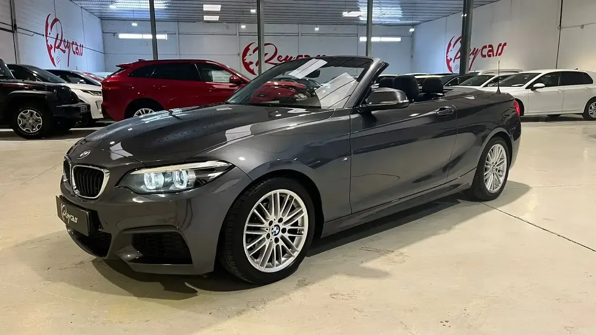 Usado BMW 218 136 CV (100 kW) 2019 Gris Descapotable