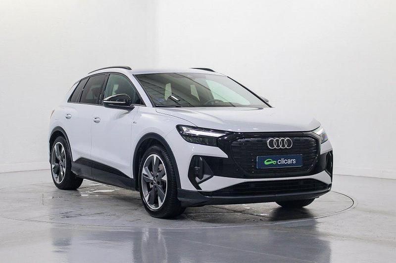 Usado Audi Q4 e-tron S-Line 150 kW (204 CV) 2023 Blanco SUV