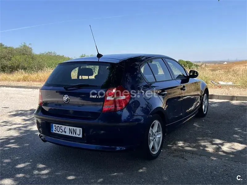 Usado BMW 116 Comfort Edition 115 CV (84 kW) 2011 Azul Utilitario