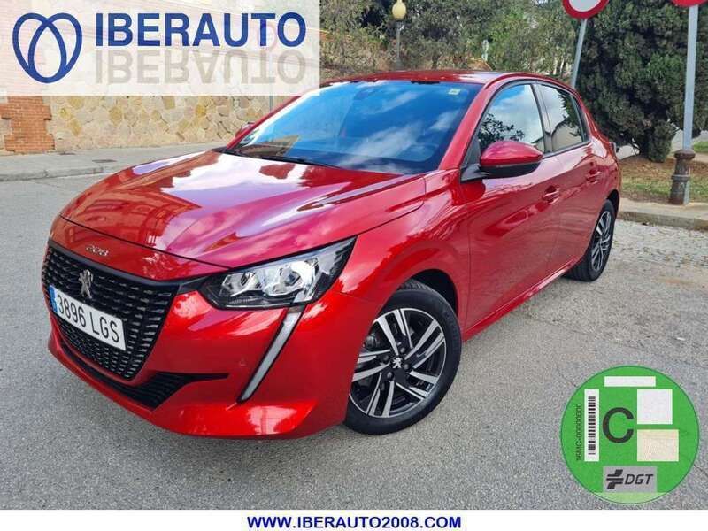 Burdeos Usado 2020 Peugeot 208 Allure Utilitario | 10.890 € (Caro) - Imagen 1/4