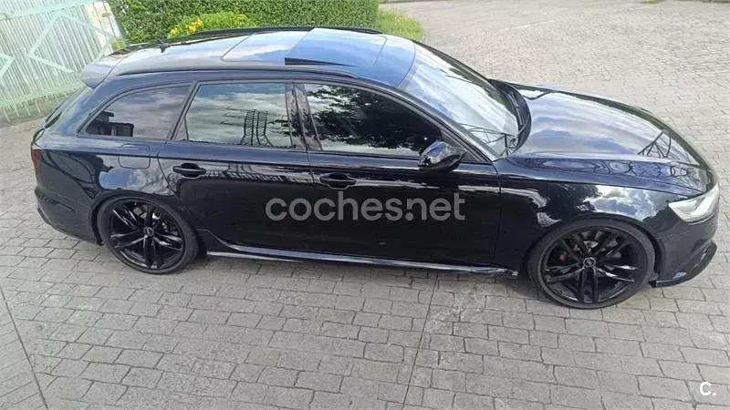 Usado Audi RS6 560 CV (411 kW) 2014 Negro Familiar
