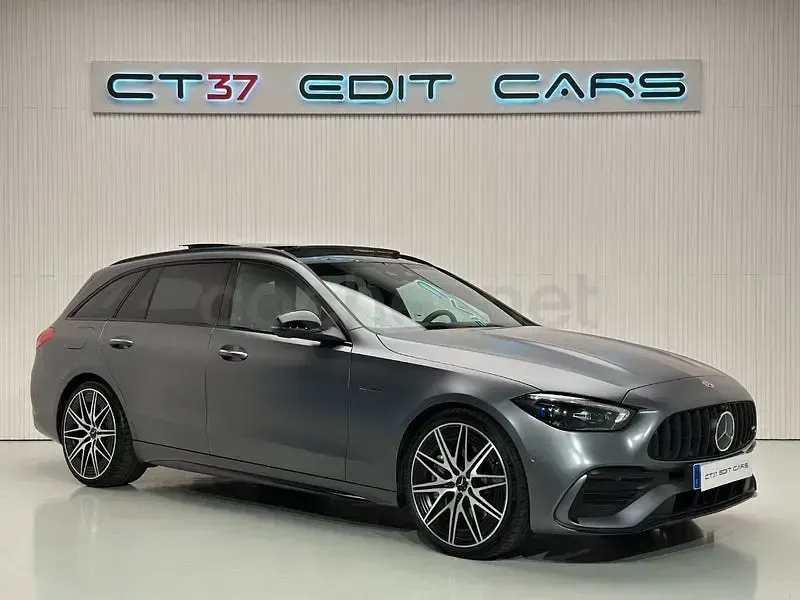 Usado Mercedes C43 AMG 408 CV (300 kW) 2024 Gris / plata Familiar